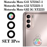 Motorola Moto G41 / G52 / G82 5G - CRISTAL LENTE  DE CÁMARA TRASERA 3pcs