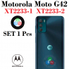 Motorola Moto G42 XT2233-1  XT2233-2 - CRISTAL LENTE  DE CÁMARA TRASERA 1pcs