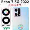 Oppo Reno 7 5G 2022 CPH2371 - cristal LENTE de cámara SET 2PCS