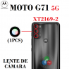 Motorola Moto G71 5G 2021 XT2169-2 - CRISTAL LENTE  DE CÁMARA TRASERA set 1pcs