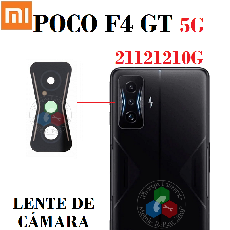 Xiaomi Poco F4 GT 5G 2022 21121210G - CRISTAL LENTE DE CAMARA