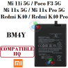XIAOMI Mi 11i 5G M2012K11G 2021 / POCO F3 5G 2021 M2012K11AG " BM4Y " - BATERÍA ALTA CALIDAD HQ