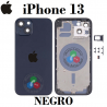 iPhone 13 - CARCASA CHASIS CON LOGO - NEGRO