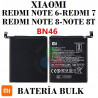 XIAOMI REDMI NOTE 8 / NOTE 8T / NOTE 6 / REDMI 7 - BN46 - BATERÍA BULK CON LOGO