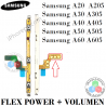 SAMSUNG a20 a205 / A30 A305F / A40 A405F / A50 A505F / A60 A605F - FLEX ENCENDIDO power + VOLUMEN