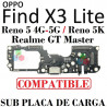 OPPO Reno 5 4G - Reno 5G / Reno 5K / Oppo Find X3 Lite CPH2145 / OPPO Realme GT Master - PLACA DE CARGA COMPATIBLE