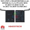 Nova / Honor 6c.6A / Enjoy 6s / Honor 7s.7c / Y5 III / Y5 SERIES / Y6 SERIES - BATERÍA bulk con logo