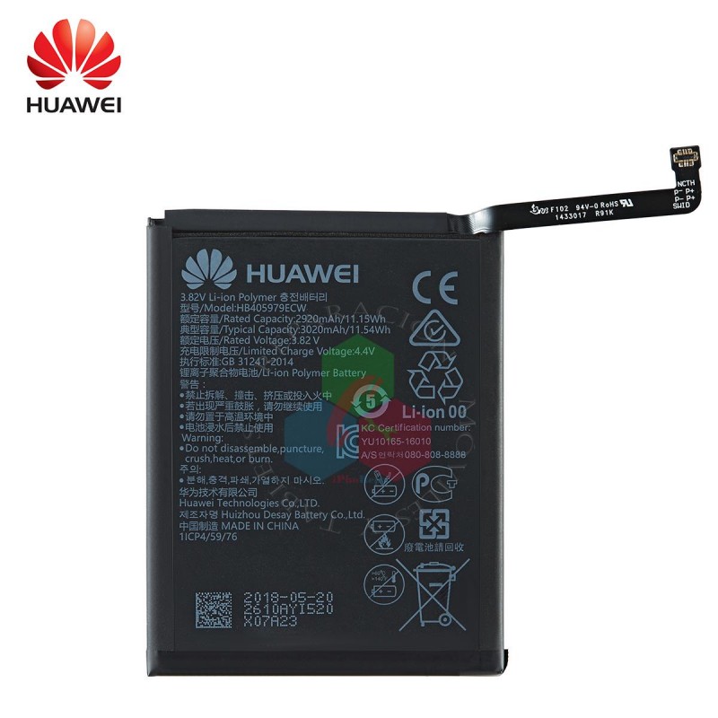 Nova / Honor 6c.6A / Enjoy 6s / Honor 7s.7c / Y5 III / Y5 SERIES / Y6 SERIES - BATERÍA bulk con logo