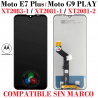 MOTOROLA MOTO E7 PLUS e7+ / Moto G9 Play - PANTALLA compatible SIN MARCO