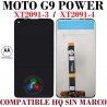 MOTOROLA Moto G9 POWER XT2091-3 / XT2091-4 - PANTALLA COMPATIBLE HQ SIN MARCO