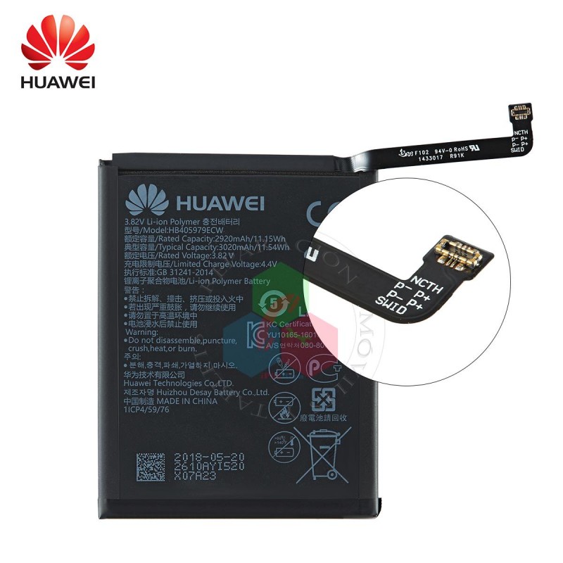 Nova / Honor 6c.6A / Enjoy 6s / Honor 7s.7c / Y5 III / Y5 SERIES / Y6 SERIES - BATERÍA bulk con logo