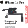 iPhone 14 Pro - FLEX SENSOR DE PROXIMIDAD + MICRÓFONO - compatible
