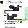 iPhone 14 5G 2022 A2882 -  FLEX SENSOR DE PROXIMIDAD + MICRÓFONO ORIGINAL REFURBISHED