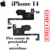 iPhone 14 -  FLEX SENSOR DE PROXIMIDAD + MICRÓFONO COMPATIBLE