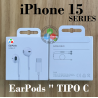 earpods iPhone 15 / iPhone 15 Pro / iPhone 15 pro max / iPhone 15 Plus - tipo c