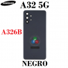 SAMSUNG A32 5G A326B - TAPA TRASERA CON LENTE - NEGRO