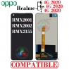 OPPO Realme 6 4G 2020 RMX2001 / 6S 4G 2020 RMX2002 / Realme 7 4G 2020 RMX2155 - PANTALLA COMPATIBLE SIN MARCO