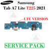 Samsung Tab A7 Lite T225 2021 LTE VERSION - PLACA DE CARGA ORIGINAL SERVICE PACK