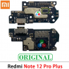 Xiaomi Redmi Note 12 Pro Plus 5G 2022 22101316UCP - Placa de carga + lector SIM - ORIGINAL