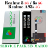 OPPO REALME 8 5G RMX3241 / A93s 5G PFGM00 / REALME 8S 5G RMX3381 - PANTALLA SERVICE PACK sin marco
