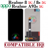 OPPO REALME 8 5G RMX3241 / A93s 5G PFGM00 / REALME 8S 5G RMX3381 - PANTALLA compatible hq sin marco
