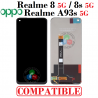 OPPO REALME 8 5G RMX3241 / A93s 5G PFGM00 / REALME 8S 5G RMX3381 - PANTALLA compatible sin marco