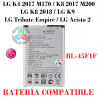 LG K4 2017 M170 / K8 2017 M200 / LG K8 2018 / K9 / LG Tribute Empire / LG Aristo 2 "BL-45F1F" - BATERÍA COMPATIBLE