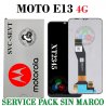 Motorola Moto E13 4G 2023 XT2345 - PANTALLA SERVICE PACK SIN MARCO
