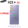 SAMSUNG S21 PLUS + 5G G996B - TAPA TRASERA CON LENTE - VIOLETA