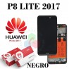 Huawei P8 Lite 2017 / Honor 8 Lite  -NEGRO - PANTALLA 100% ORIGINAL SERVICE PACK