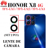 Huawei Honor X8 4G 2022 TFY-LX1 / TFY-LX2 / TFY-LX3 - LENTE CRISTAL DE CÁMARA set 2pcs