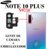 SAMSUNG Note 10 Plus 4G 2019 N975f / Note 10 Plus 5G N976B - CRISTAL lente DE CÁMARA + embellecedor