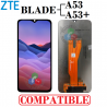 ZTE Blade A53 / zte blade a53 Plus - PANTALLA compatible SIN MARCO