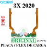 Alcatel 3X 2020 5061 - PLACA / FLEX DE CARGA TIPO C - original con ic