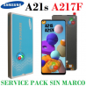 SAMSUNG A21s A217F A217 - PANTALLA SERVICE PACK SIN MARCO