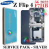 Samsung Z Flip4 5G 2022 F721B f721 - PANTALLA SERVICE PACK silver