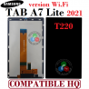 SAMSUNG TAB A7 LITE wifi t220 2021 - PANTALLA COMPATIBLE HQ - NEGRO