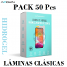 PACK 50 LAMINAS CLASICAS APOKIN DE HIDROGEL PARA SMARTPHONE
