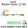 Xiaomi Note 12 4G 2023 23021RAAEG - Flex encendido power + volumen