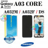 Samsung A03 Core A032, SM-A032F SM-A032F/DS SM-A032M - PANTALLA SERVICE PACK CON MARCO