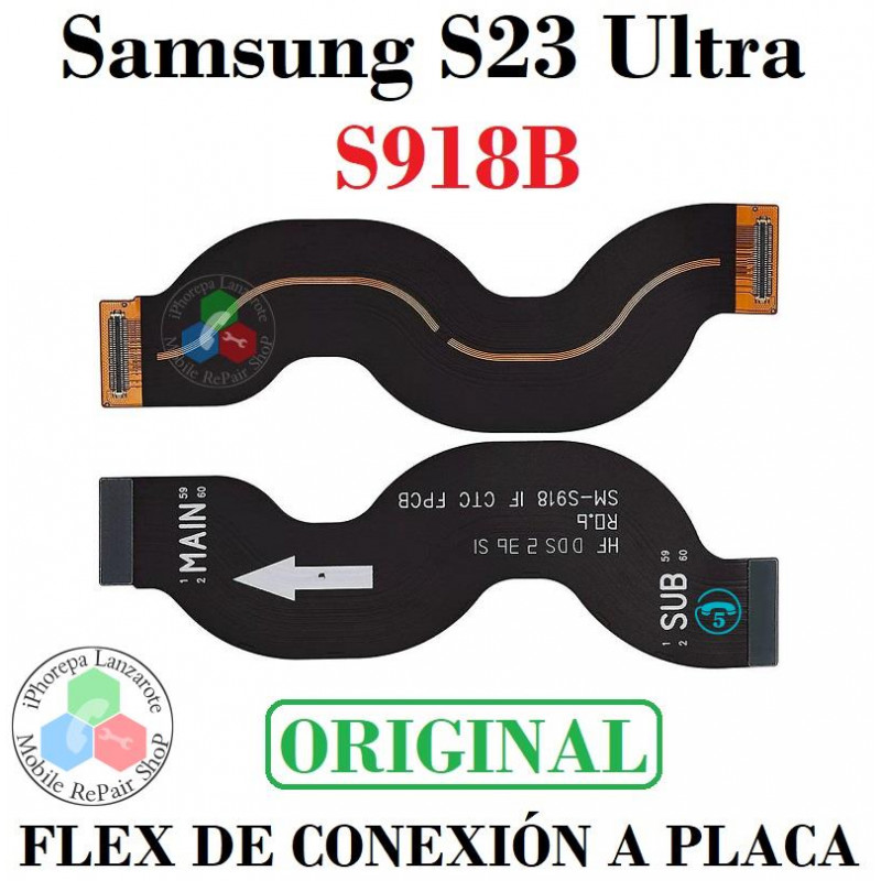 Samsung S23 Ultra 5G 2023 S918B S918 - FLEX DE CONEXION A PLACA