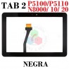 Samsung TAB 2 P5100, P5110, N8000, N8010, N8020 -PANTALLA TACTIL Negra