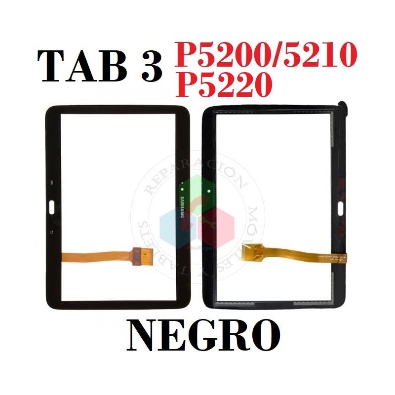 SAMSUNG TAB 3 10.1" P5200,P5210,P5220-PANTALLA TACTIL NEGRO