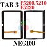 SAMSUNG TAB 3 10.1" P5200,P5210,P5220-PANTALLA TACTIL NEGRO