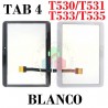 SAMSUNG TAB 4 10.1 T530,T531,T533,T535-PANTALLA TACTIL NEGRO