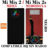 XIAOMI Mi Mix 2 2017 MDE5 / Mi Mix 2s 2018 M1803D5XA - PANTALLA compatible HQ sin marco NEGRO