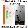 XIAOMI REDMI 9 4G / REDMI 9 PRIME / POCO M2 - PANTALLA SERVICE PACK sin marco