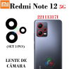 Xiaomi Redmi Note 12 5G 2022 22111317I - Cristal lente de cámara - SET 3 PCS