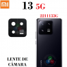 Xiaomi 13 5G / Mi 13 5G 2022 2211133G - Cristal lente de cámara