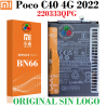 Xiaomi Poco C40 4G 2022 220333QPG - BN66 - BATERÍA ORIGINAL SIN LOGO